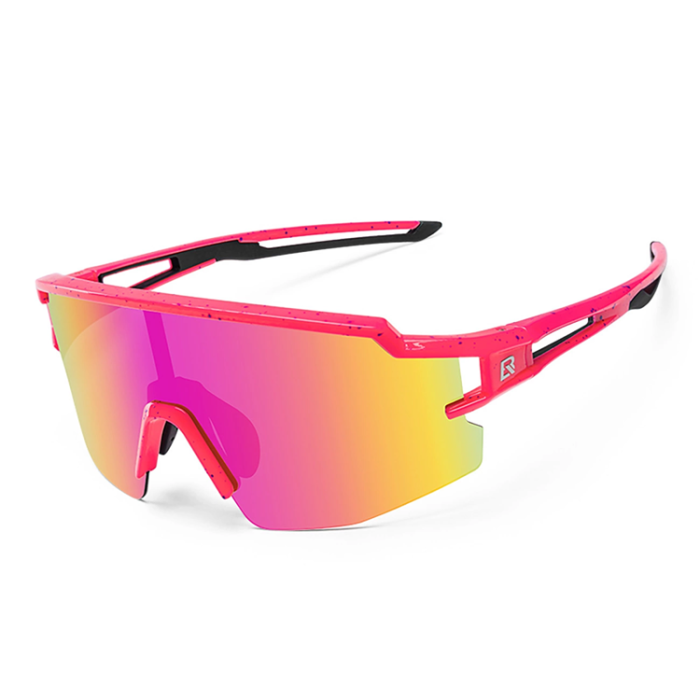 Rockbros - Rockbros Cykelglasögon för Barn, Polariserade, UV-skydd - Rosa