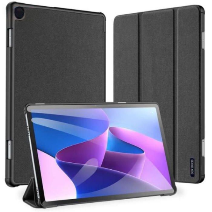 Dux Ducis - Dux Ducis Lenovo Tab M10 (Gen 3) 10.1 Fodral DOMO Folio Flip - Svart