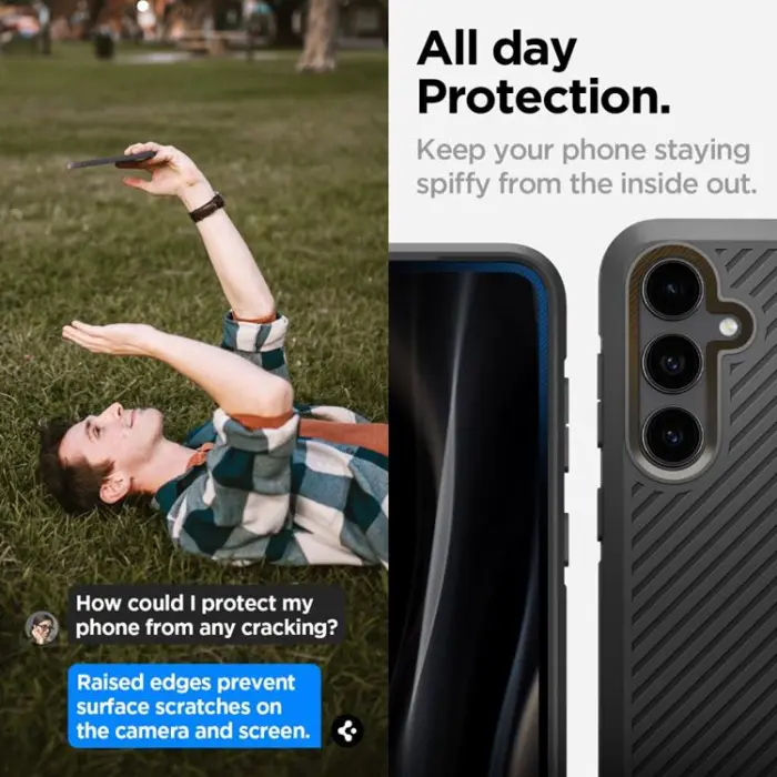 UTGATT - Spigen Galaxy S23 FE Mobilskal Core Armor - Svart