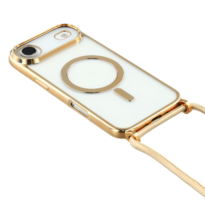 A-One Brand - iPhone Air Mobilskal MagSafe Electroplating Edge TPU - Guld