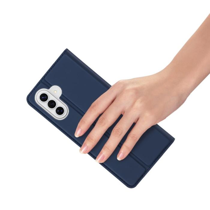 Dux Ducis - DUX DUCIS Samsung Galaxy A57 Fodral Konstläder Ställfunktion - Blå