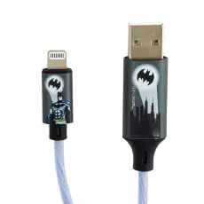 BATMAN - Batman USB A Till Lightning Kabel (1.2m) Bat Logo