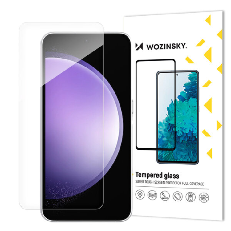 Wozinsky Samsung Galaxy S23 FE Härdat Glas Skärmskydd - Clear | 5468 | AlltMobil