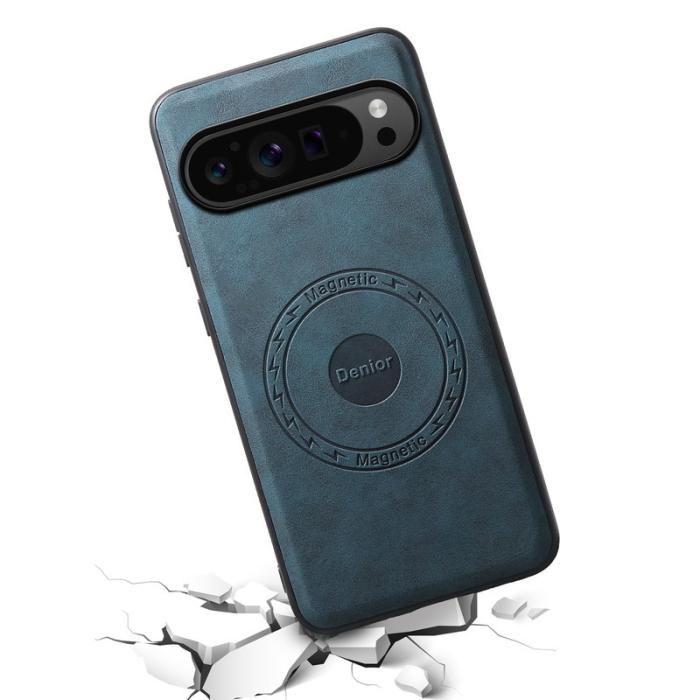 DENIOR - DENIOR D14 Google Pixel 9 Pro Magnetfodral PC+TPU Blå