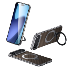 SULADA - SULADA iPhone 17 Air Mobilskal MagSafe Kickstand - Brun