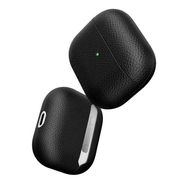 PodSkinz - PodSkinz Airpods 3 Skal Artisan Series Läder - Svart