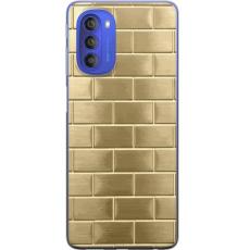 iSecrets - Mobilskal till Motorola Moto G51 5G med Gyllene Murstenar