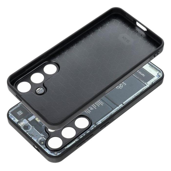 OEM - Galaxy S24 Ultra Mobilskal Tech Pattern 1