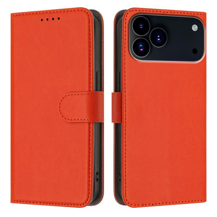 iPhone 17 Pro Plånboksfodral Solid Color - Orange | 2353 | AlltMobil