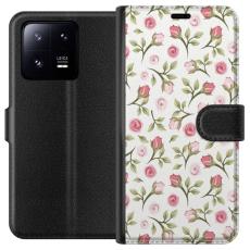 iSecrets - Pl&aring;nboksfodral till Xiaomi 13 Pro med Blommigt