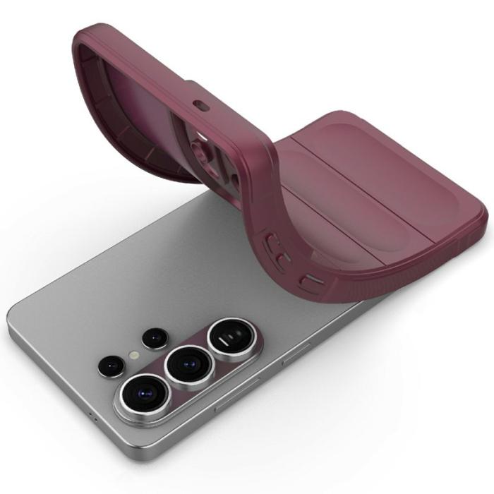 OEM - Mobilskal till Samsung Galaxy S26 Ultra Anti-Drop Mjuk TPU - Vinröd