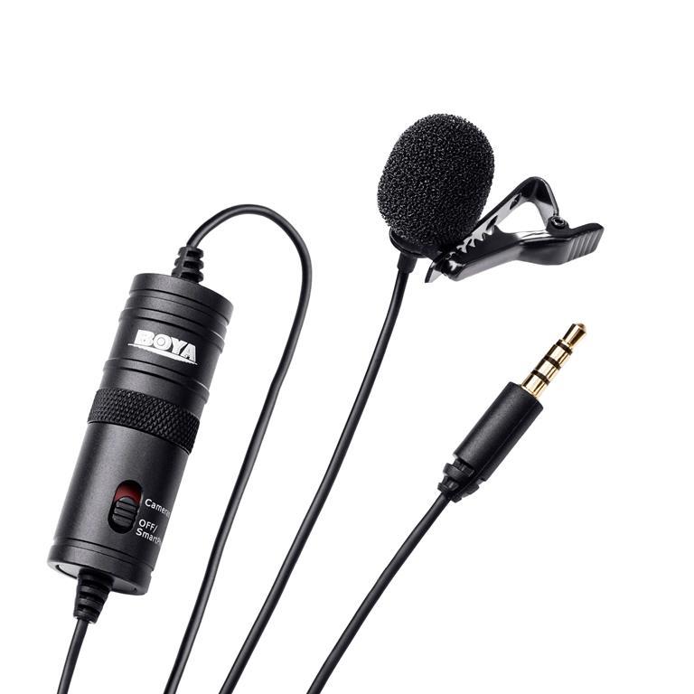 BOYA Mikrofon Lavalier BY-M1 3.5mm - 6m | 264 | AlltMobil