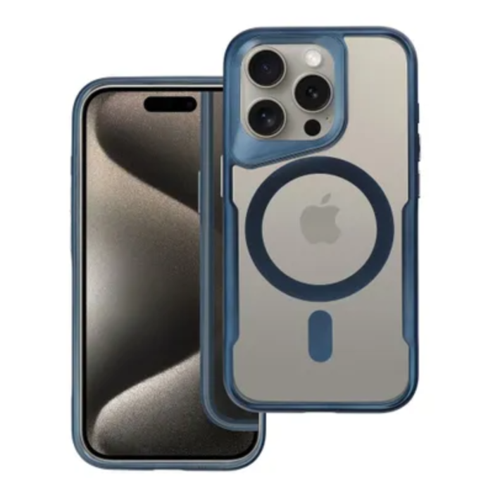 OEM - iPhone 14 Pro Max Mobilskal Magsafe Ergofiit NewZone - Blå