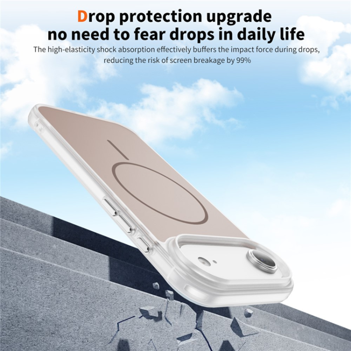 A-One Brand - iPhone Air Mobilskal MagSafe Skin Touch TPU PC - Guld