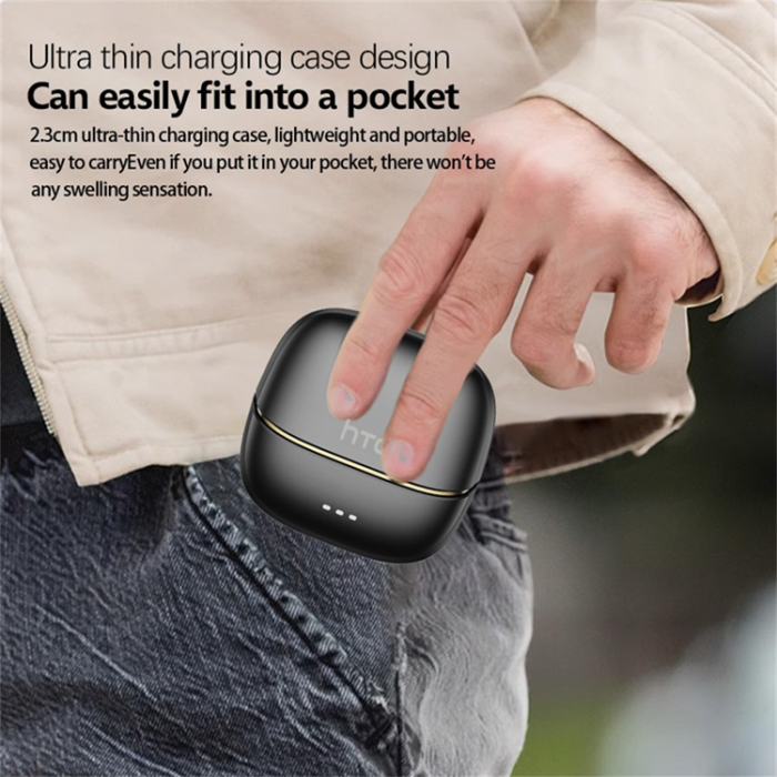 HTC - HTC OWS Trådlösa Bluetooth 6.0 Sports Hörlurar On-Ear NE18