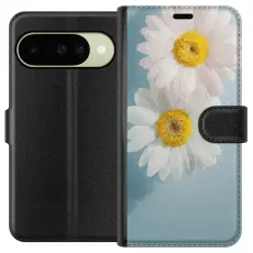 Gustaf - Pl&aring;nboksfodral till Google Pixel 10 med Sommarblommor