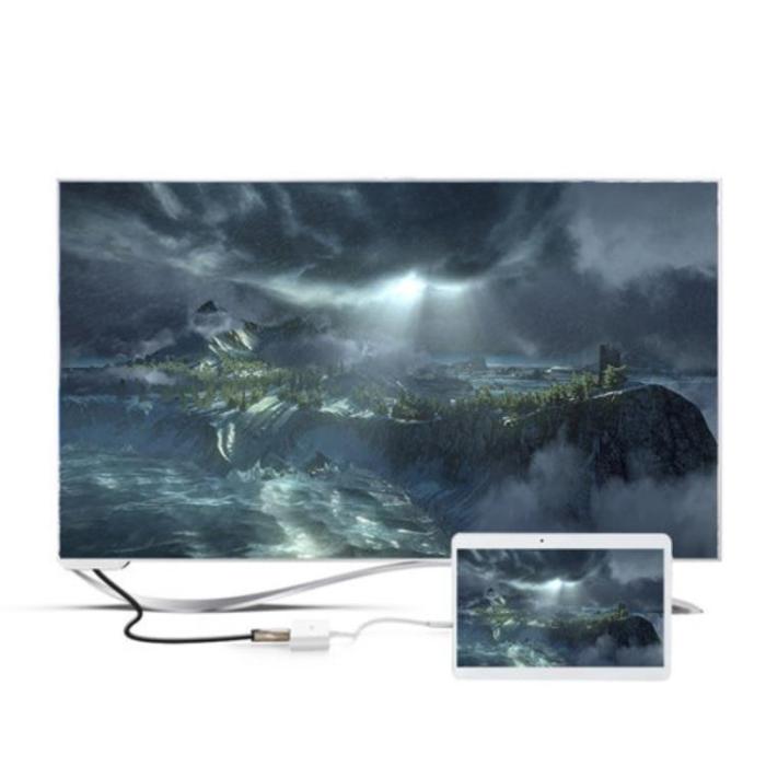 UTGATT5 - Ugreen Micro HDMI Till VGA 30cm - Svart
