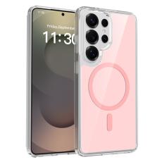 OEM - Mobilskal f&ouml;r Samsung Galaxy S26 Ultra Magnetiskt TPU + PC - Rosa