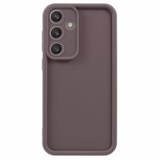 OEM - Mobilskal f&ouml;r Samsung Galaxy S26 Plus Grooved Design TPU - Brun