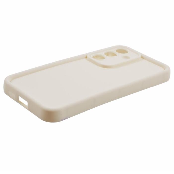 OEM - Mobilskal för Samsung Galaxy S26 Plus Grooved Design TPU - Beige