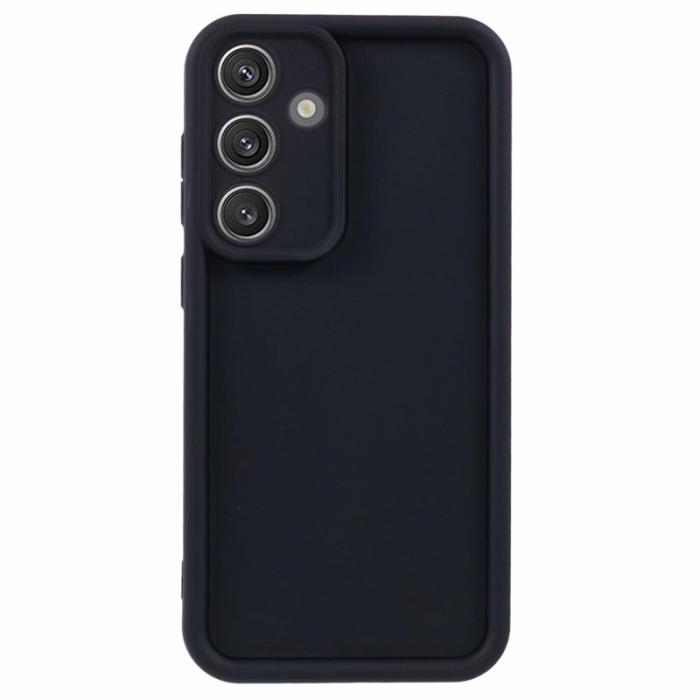 OEM - Mobilskal för Samsung Galaxy S26 Plus Grooved Design TPU - Svart