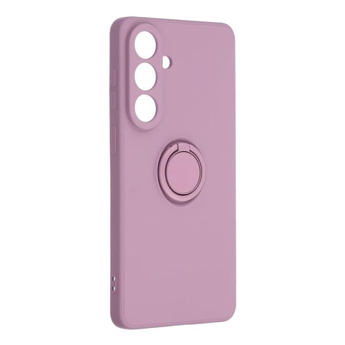 OEM - Mobilskal för Samsung Galaxy S26 Silikon med Ring Kickstand - Lila