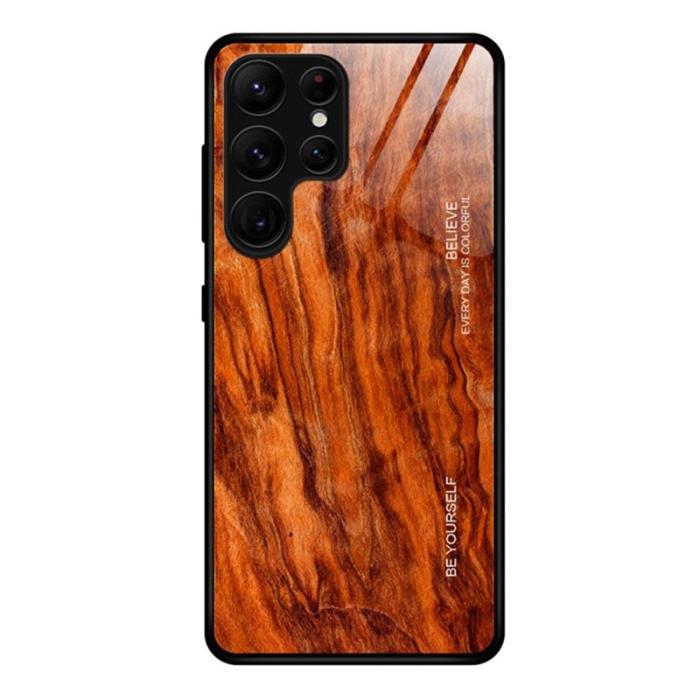 OEM - Mobilskal för Samsung Galaxy S26 Ultra TPU + Härdat glas - Orange