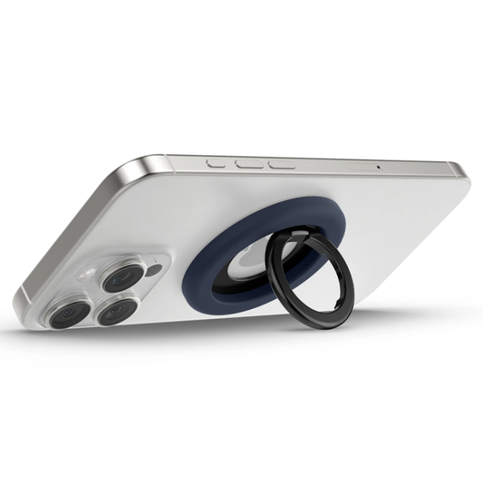 Spigen - Spigen Mobil Ringhållare Magsafe Magnetic Nano Pop - Marinblå