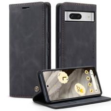 Caseme - CASEME 013 Series Mobilskal till Google Pixel 7a Konstl&auml;der Svart