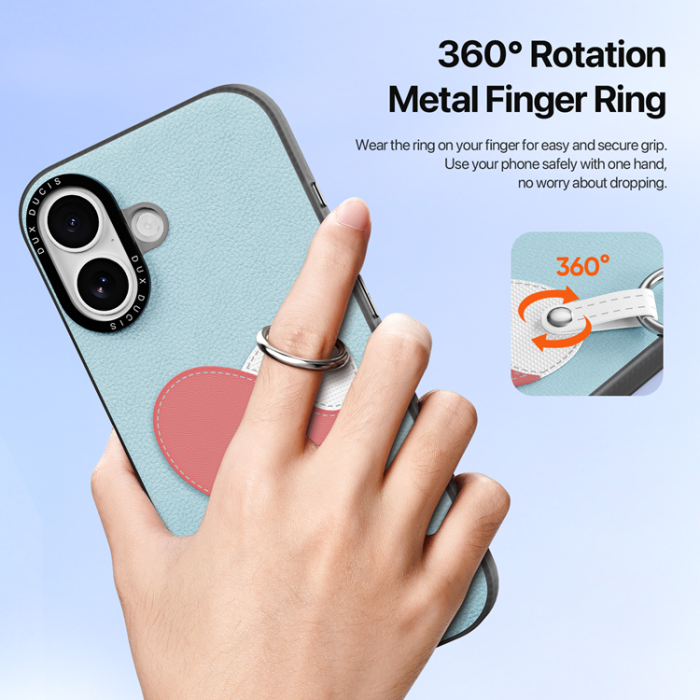 A-One Brand - iPhone 17 Mobilskal MagSafe 4 Colors NFC DIY Smart E-Ink Round