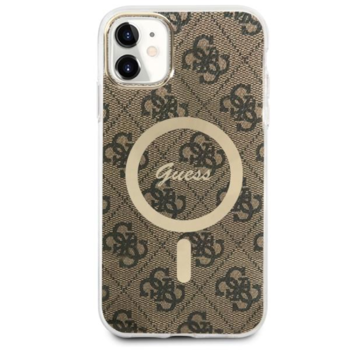Guess - Guess iPhone 11 Mobilskal MagSafe - Brun
