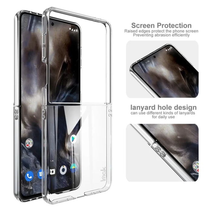 Imak - Imak Galaxy Z Flip 7 Mobilskal Crystal PC - Clear