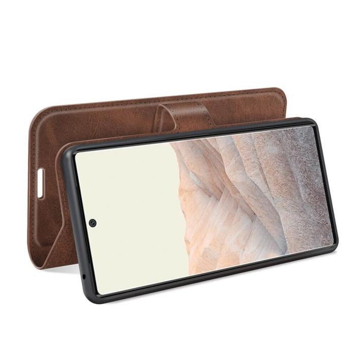 UTGATT - Flip Folio Plånboksfodral till Google Pixel 6 Pro - Coffee