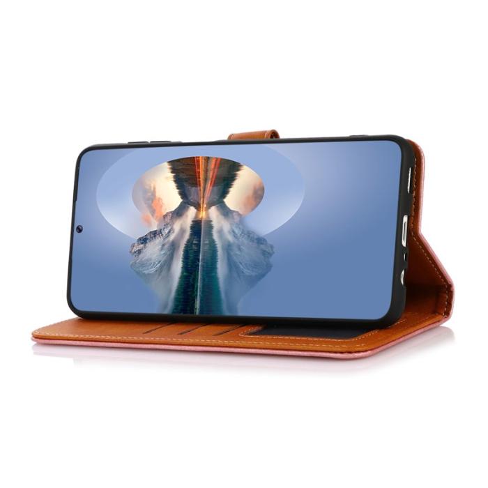 KHAZNEH - KHAZNEH Xiaomi 17 Pro Max Plånboksfodral Konstläder - Brun
