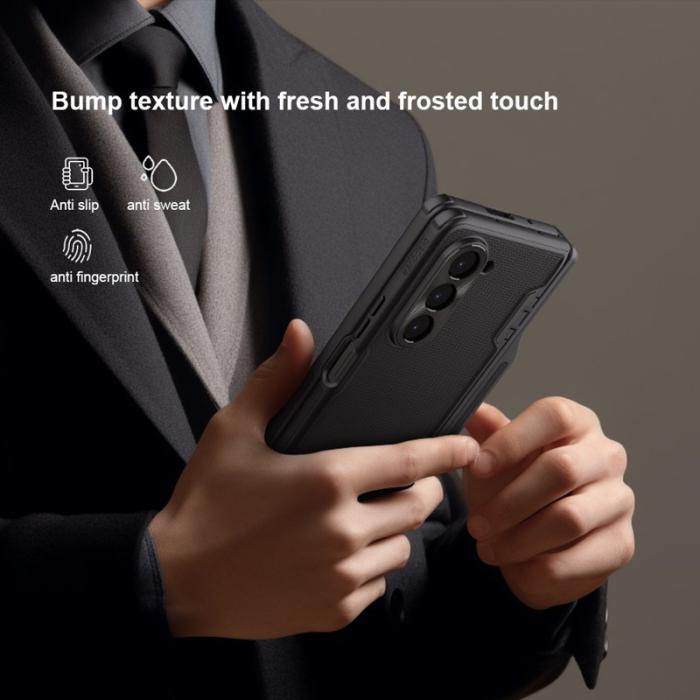 Nillkin - NILLKIN Super Frosted Shield Fold Samsung Galaxy Z Fold5 Fodral Grön
