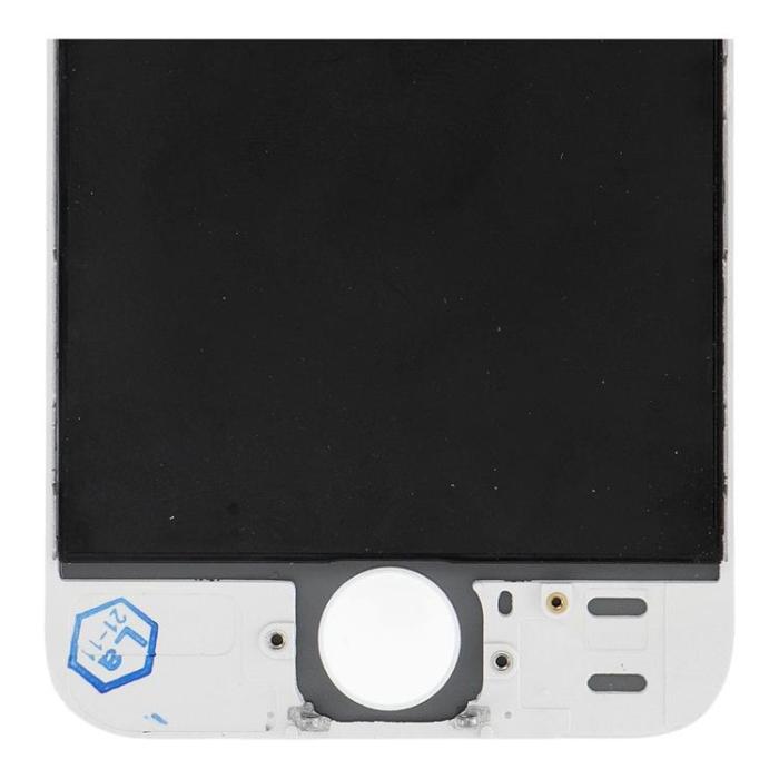 A-One Brand - iPhone 5S/SE Skärm med LCD-display 1st Gen FixCell - Vit