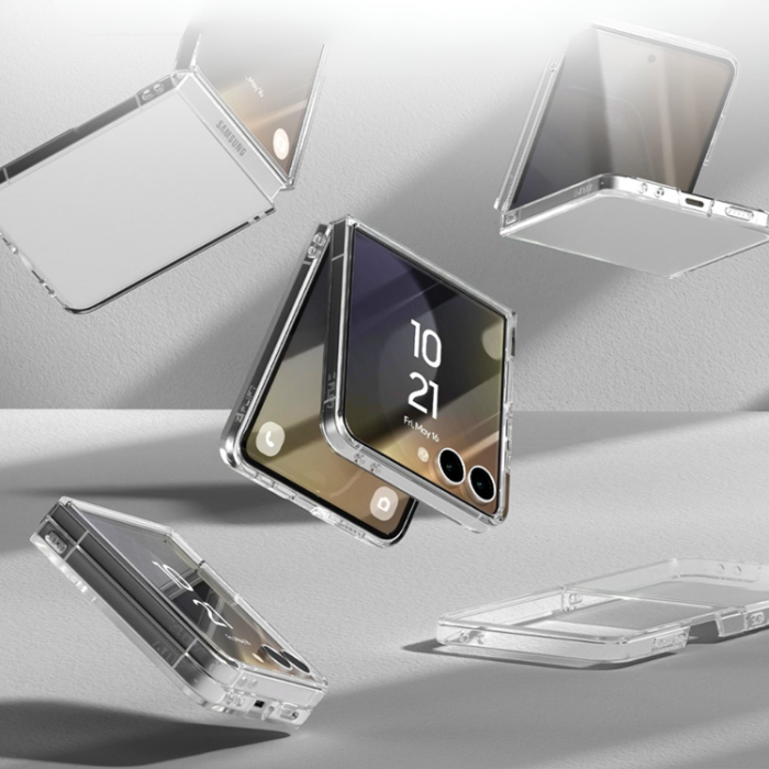 Mercury - Mercury Mobilskal För Galaxy Z Flip 8 Hårt - Transparent