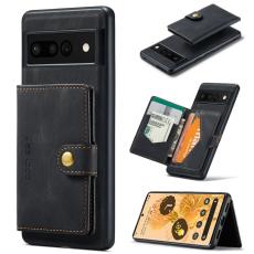 JEEHOOD - JEEHOOD Google Pixel 7 5G Fodral KonstL&auml;der - Svart