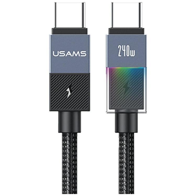 USAMS USB-C till USB-C 240W Kabel 1.2m SJ777 - Tarnish | 3541 | AlltMobil