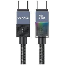 USAMS - USAMS USB-C till USB-C 240W Kabel 1.2m SJ777 - Tarnish