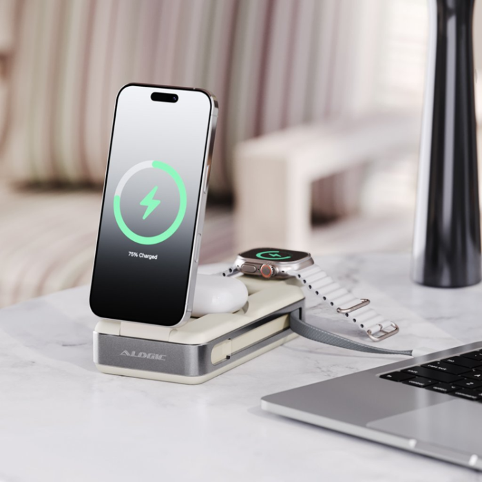 ALOGIC - Alogic Qi2 6-i-1 Power Bank Roam 21.000mAh 100W USB-C