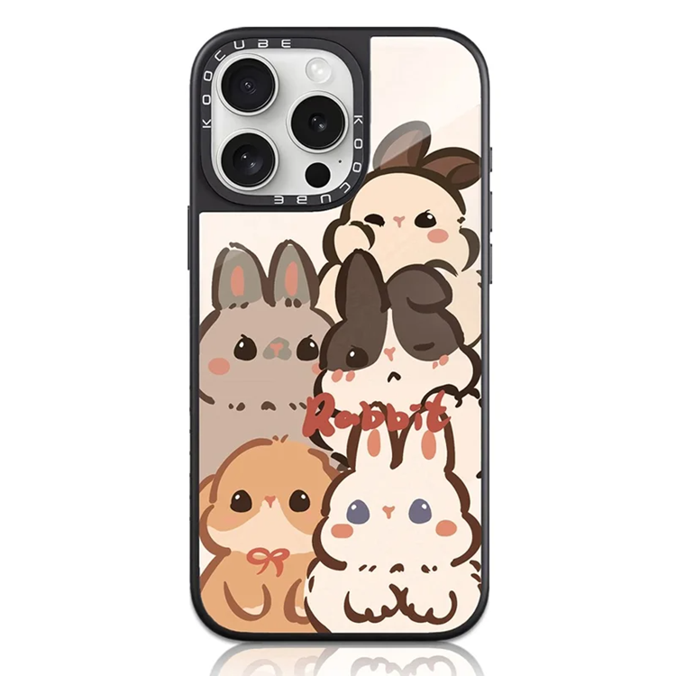 iPhone 15 Pro Max Mobilskal MagSafe Aluminium Silikon (Style A) | 2353 | AlltMobil