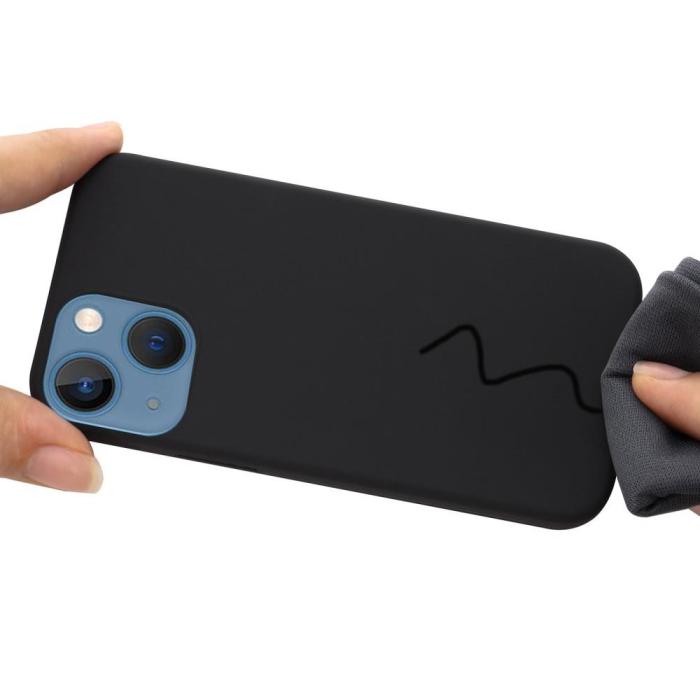 A-One Brand - MagSafe Liquid Silicone Skal iPhone 13 - Svart