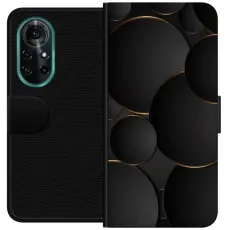 Gustaf - Pl&aring;nboksfodral till Huawei nova 8 Pro med Lyxig Cirklar