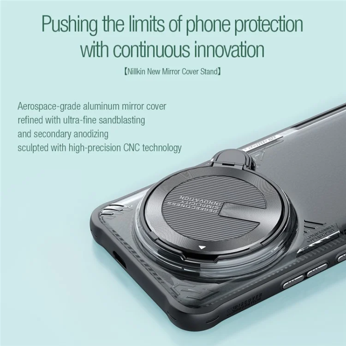 Nillkin - Nillkin Xiaomi 14 Ultra Mobilskal Iceblade Prop Kickstand - Svart