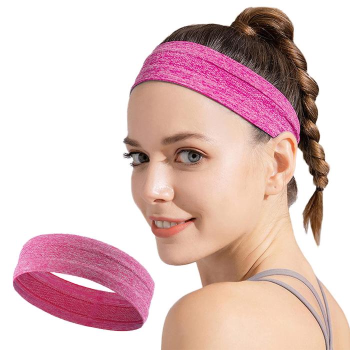 OEM - Elastic Fabric Pannband Running Fitness - Rosa