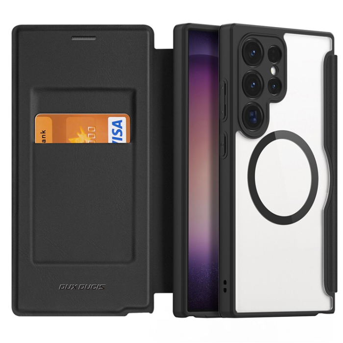 Dux Ducis - Dux Ducis Galaxy S24 Ultra Plånboksfodral MagSafe Skin X Pro