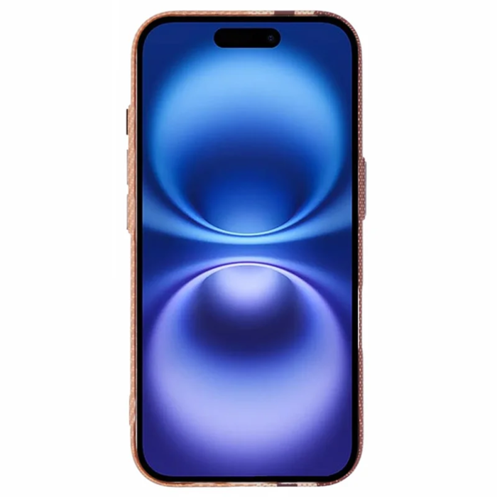 A-One Brand - iPhone 16 Mobilskal Magsafe Kevlar Aramid Fiber - Gul