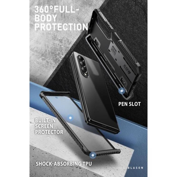 UTGATT1 - SupCase Galaxy Z Fold 4 Skal Armorbox - Svart