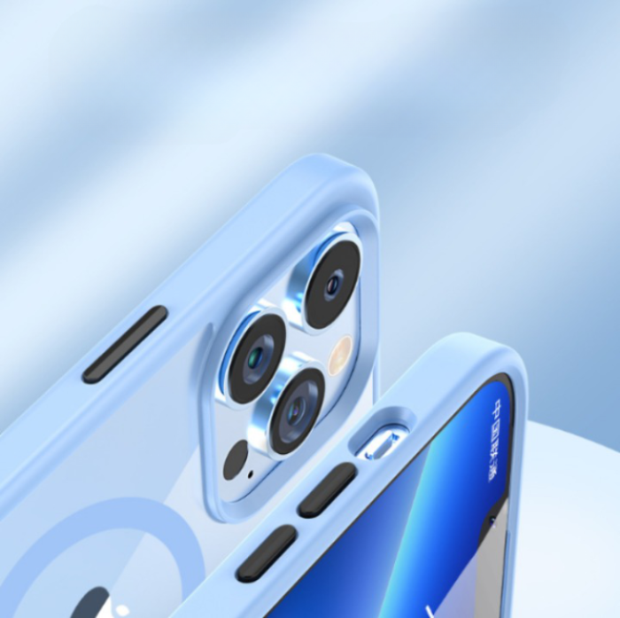 OEM - iPhone 14 Pro Max Skal Magsafe Magnetic - Lila
